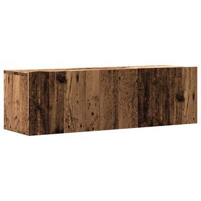 TV-Wandschrank Altholz-Optik 100x30x30 cm Holzwerkstoff