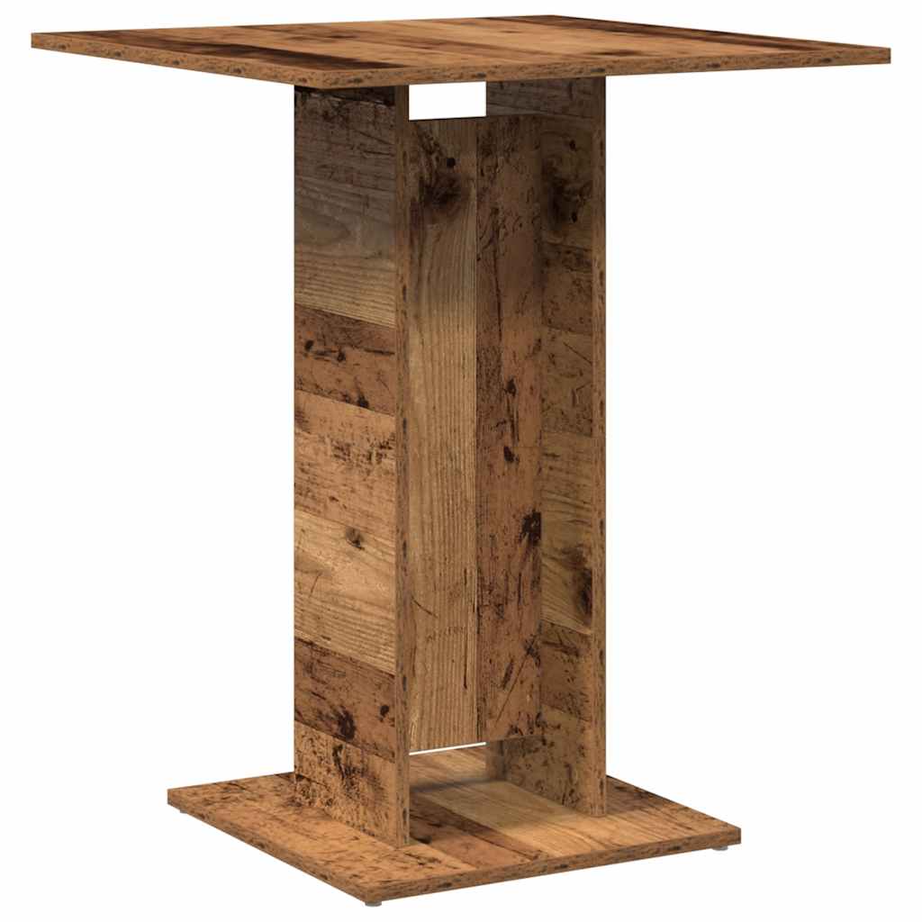 Bistrotisch Altholz-Optik 60x60x75 cm Holzwerkstoff