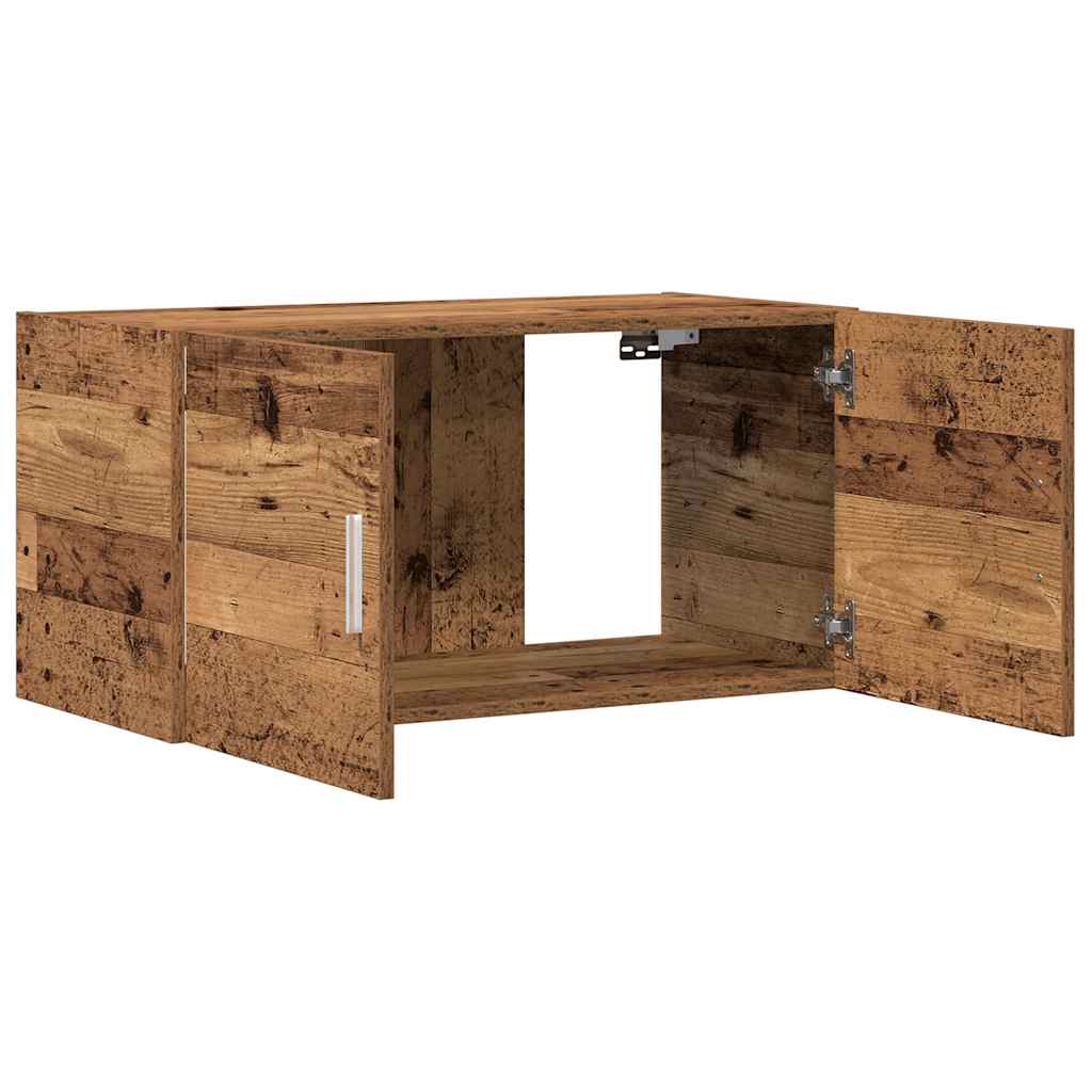 Wandschrank Altholz-Optik 80x39x40 cm Holzwerkstoff