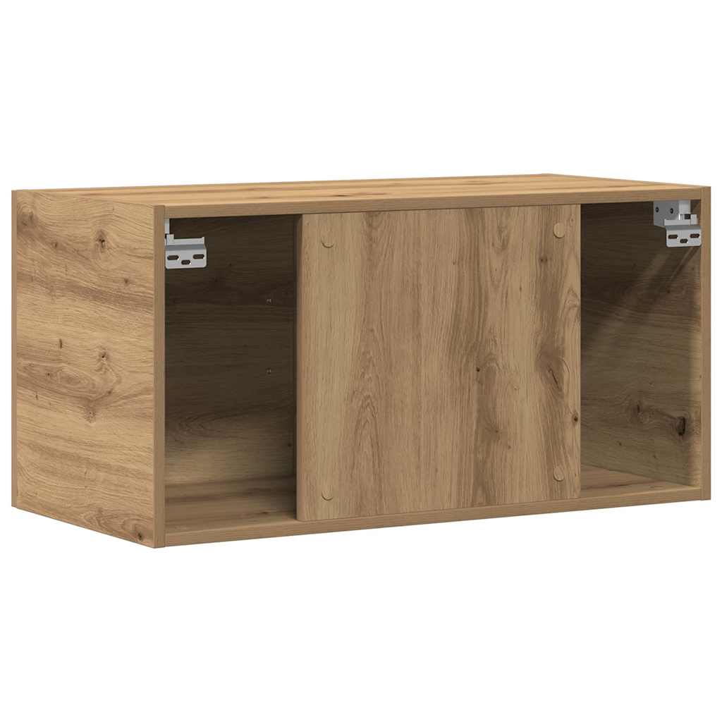 Wandschrank Artisan-Eiche 80x39x40 cm Holzwerkstoff