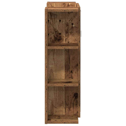 Bad-Spiegelschrank Altholz-Optik 80x20,5x64 cm Holzwerkstoff