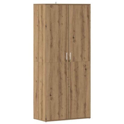 Schuhschrank Artisan-Eiche 80x39x178 cm Holzwerkstoff