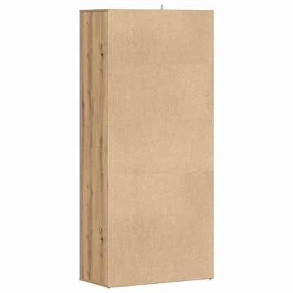 Schuhschrank Artisan-Eiche 80x39x178 cm Holzwerkstoff