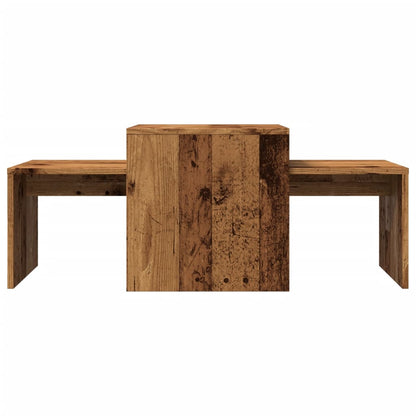 Couchtisch Altholz-Optik 100x48x40 cm Holzwerkstoff