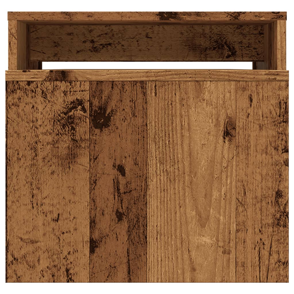 Couchtisch Altholz-Optik 100x48x40 cm Holzwerkstoff