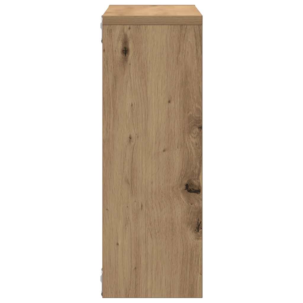 Wandregal Artisan-Eiche 45x16x45 cm Holzwerkstoff