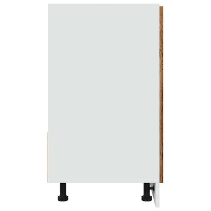 Spülenunterschrank Altholz-Optik 80x46x81,5 cm Holzwerkstoff