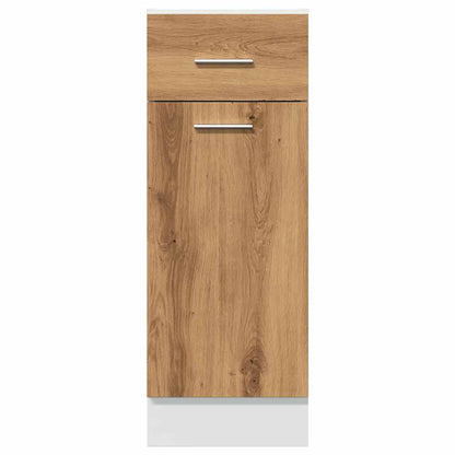 Schubunterschrank Artisan-Eiche 30x46x81,5 cm Holzwerkstoff