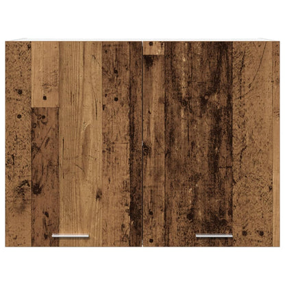 Hängeschrank Altholz-Optik 80x31x60 cm Holzwerkstoff