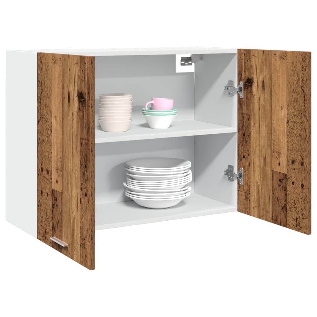 Hängeschrank Altholz-Optik 80x31x60 cm Holzwerkstoff