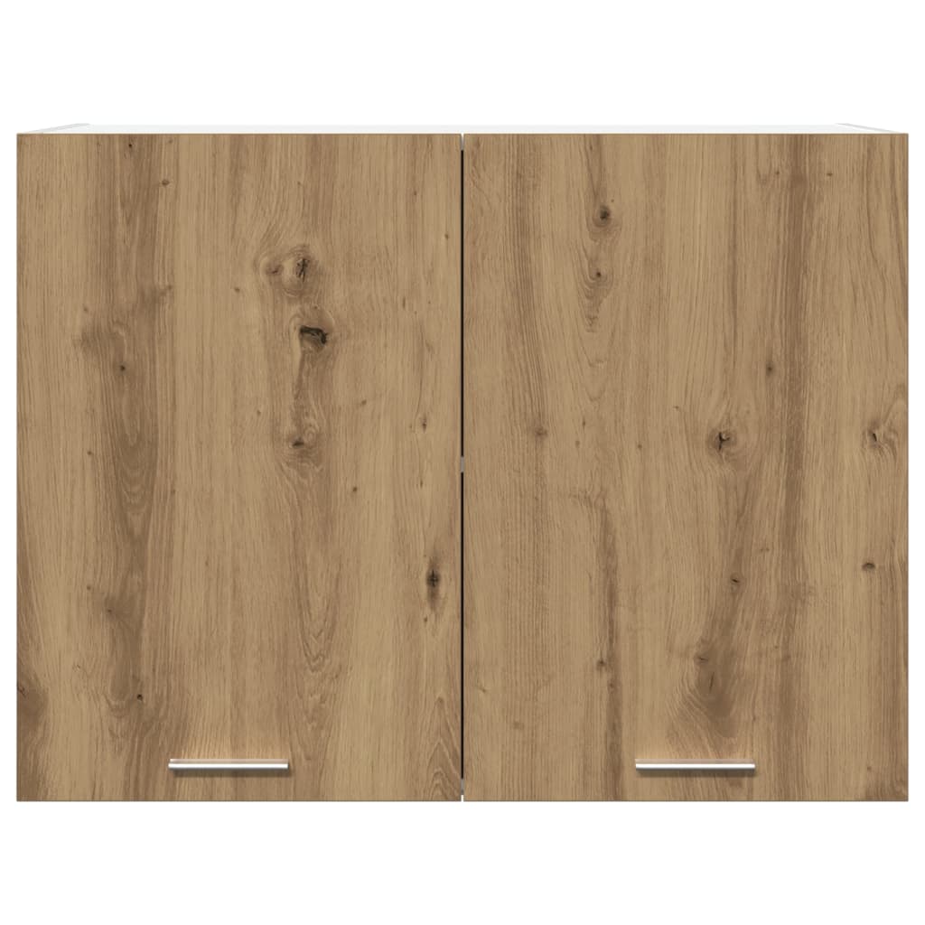 Hängeschrank Artisan-Eiche 80x31x60 cm Holzwerkstoff