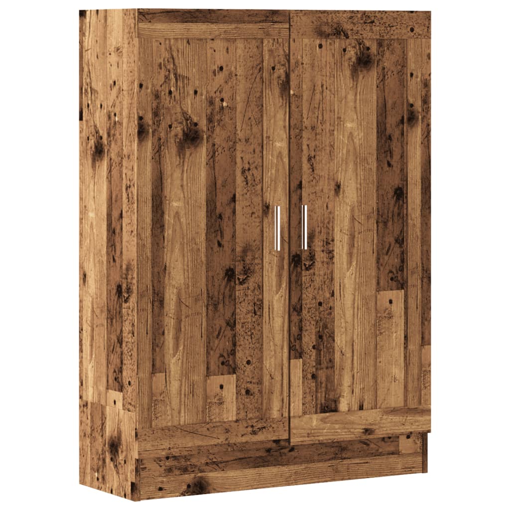 Bücherschrank Altholz-Optik 82,5x30,5x115 cm Holzwerkstoff