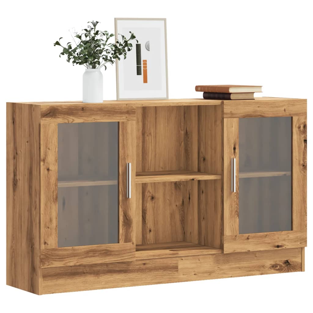 Sideboard Artisan-Eiche 120x30,5x70 cm Holzwerkstoff