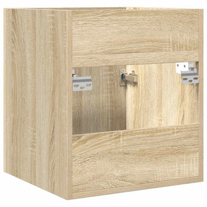 Waschbeckenschrank Sonoma-Eiche 41x38,5x46 cm Holzwerkstoff