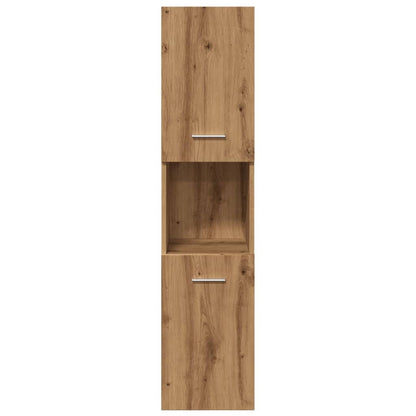 Bad-Hängeschrank Artisan-Eiche 30x30x130 cm Holzwerkstoff