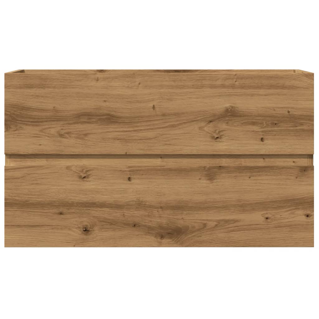 Bad-Hängeschrank Artisan-Eiche 80x38,5x45 cm Holzwerkstoff