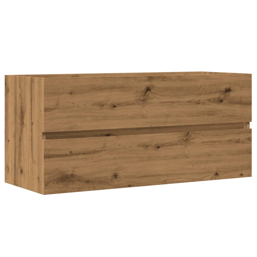 Waschbeckenschrank Artisan-Eiche 100x38,5x45 cm Holzwerkstoff