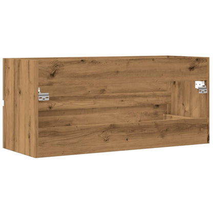 Waschbeckenschrank Artisan-Eiche 100x38,5x45 cm Holzwerkstoff