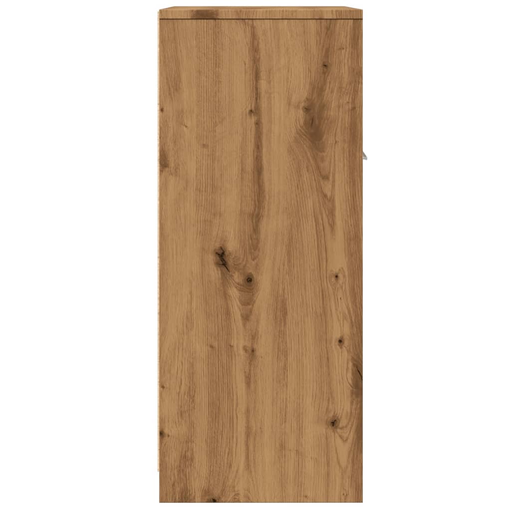 Badschrank Artisan-Eiche 60x33x80 cm Holzwerkstoff