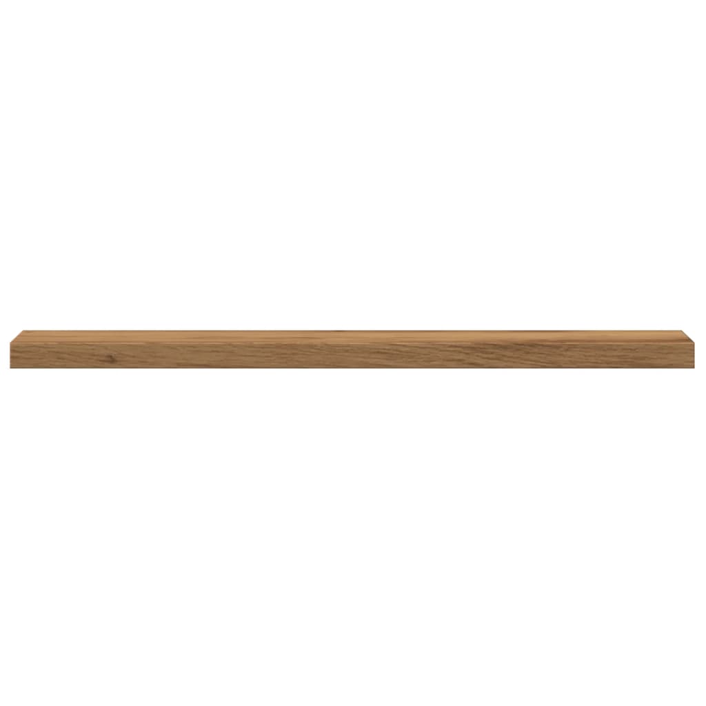 Wandregale 4 Stk. Artisan-Eiche 40x10x1,5 cm Holzwerkstoff