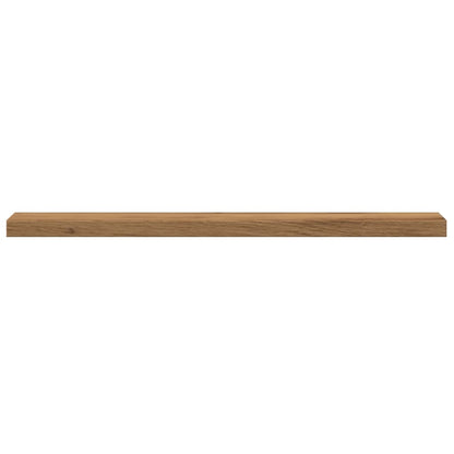 Wandregale 4 Stk. Artisan-Eiche 40x10x1,5 cm Holzwerkstoff