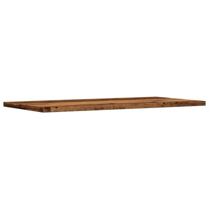 Wandregale 4 Stk. Altholz-Optik 60x30x1,5 cm Holzwerkstoff