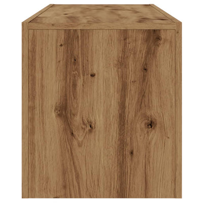 TV-Schrank mit LED Artisan-Eiche 120x36,5x40 cm Holzwerkstoff