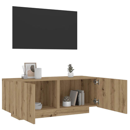 TV-Regal Artisan-Eiche 100x35x40 cm Holzwerkstoff