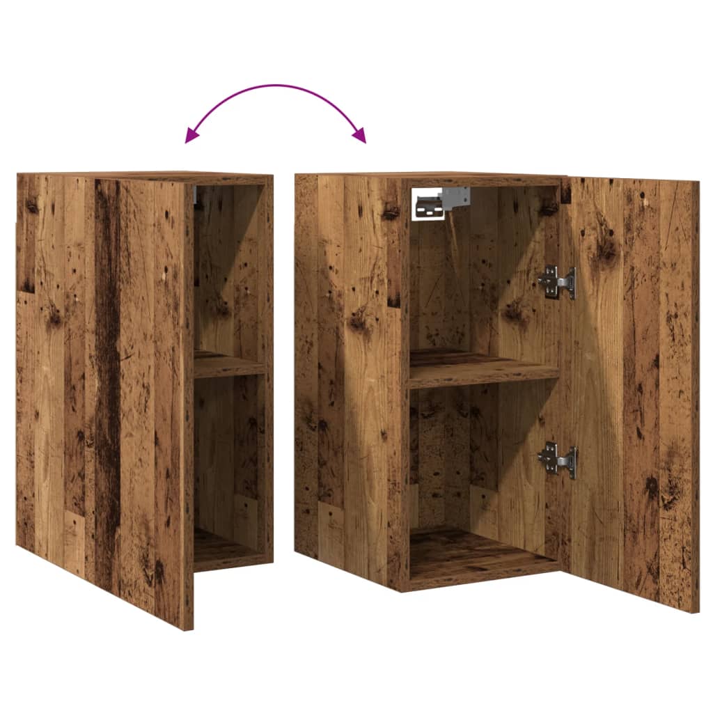 TV-Schrank Altholz-Optik 30,5x30x60 cm Holzwerkstoff