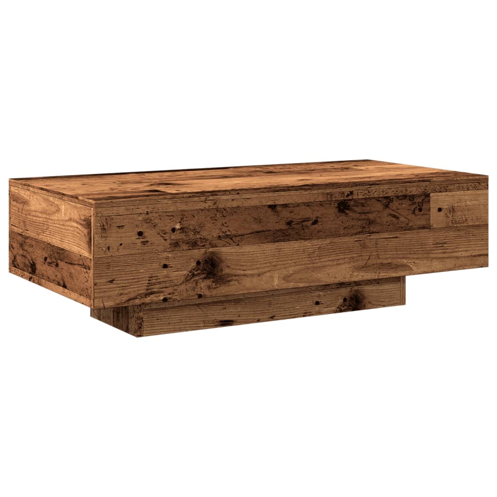 Couchtisch Altholz-Optik 100x49,5x31 cm Holzwerkstoff