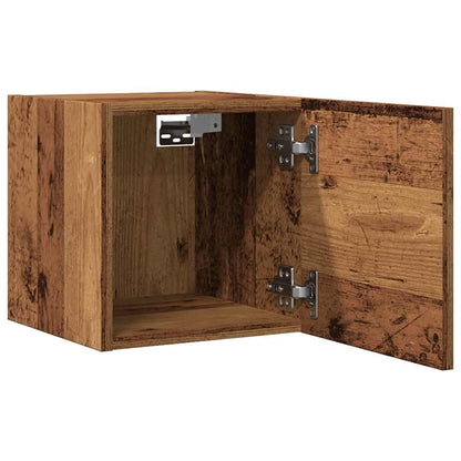 TV-Wandschrank Altholz-Optik 30,5x30x30 cm