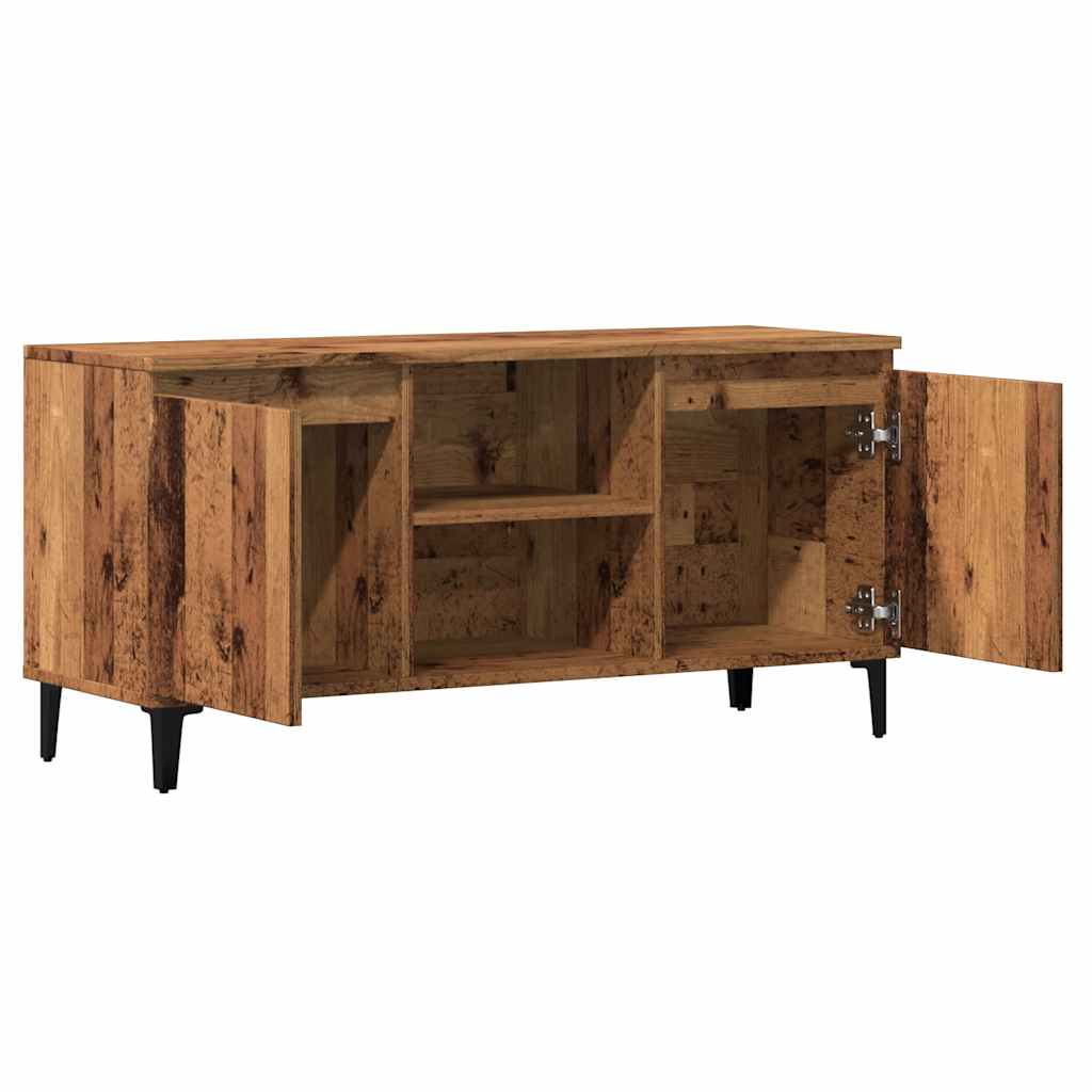 TV-Schrank Altholz-Optik 102x35x50 cm Holzwerkstoff