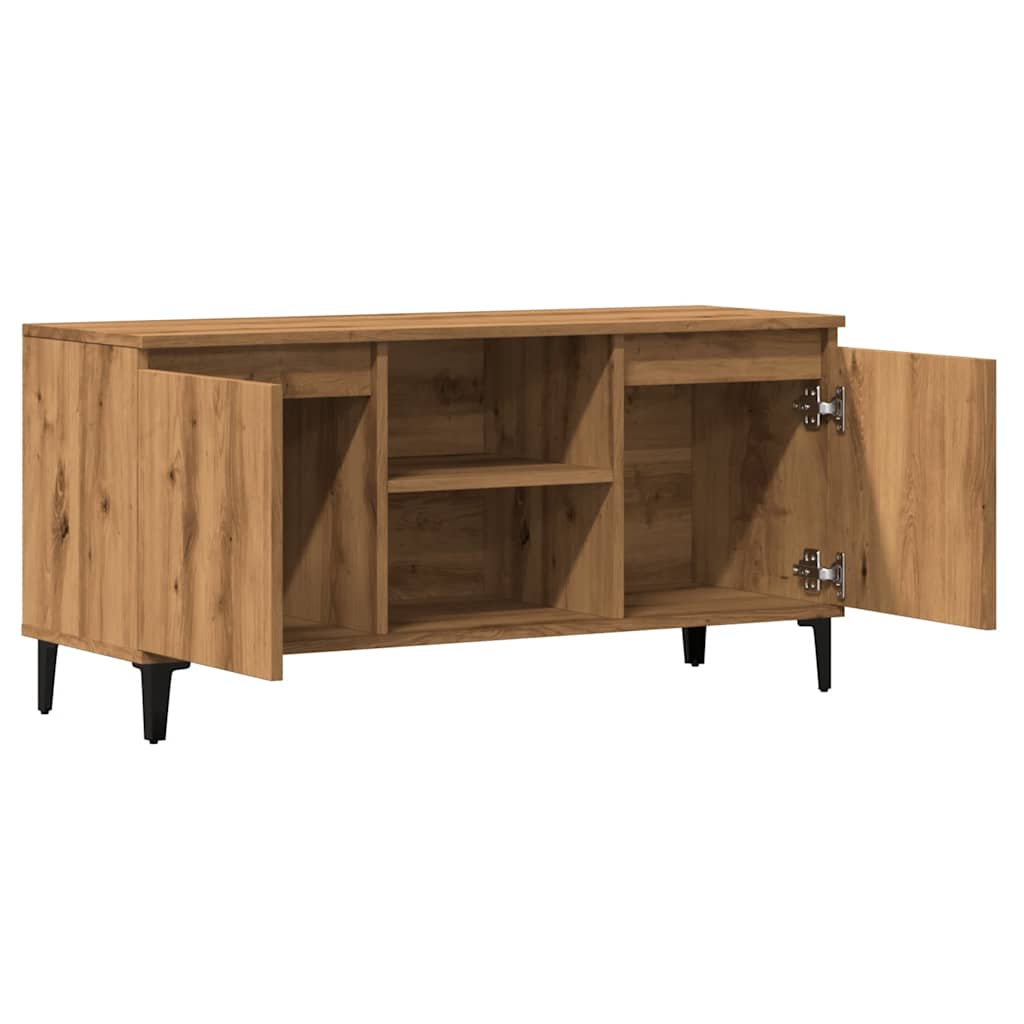 TV-Schrank Artisan-Eiche 102x35x50 cm Holzwerkstoff