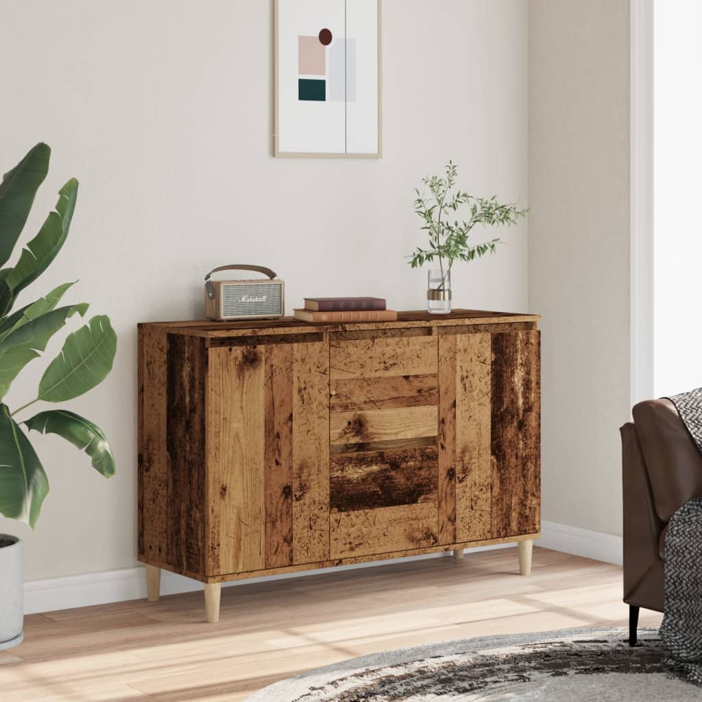 Sideboard Altholz-Optik 102x35x70 cm Holzwerkstoff