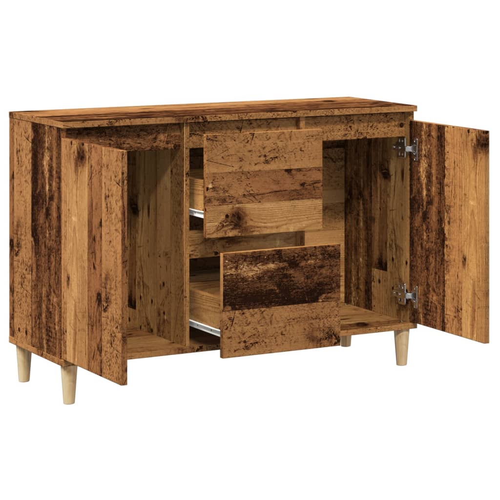 Sideboard Altholz-Optik 102x35x70 cm Holzwerkstoff