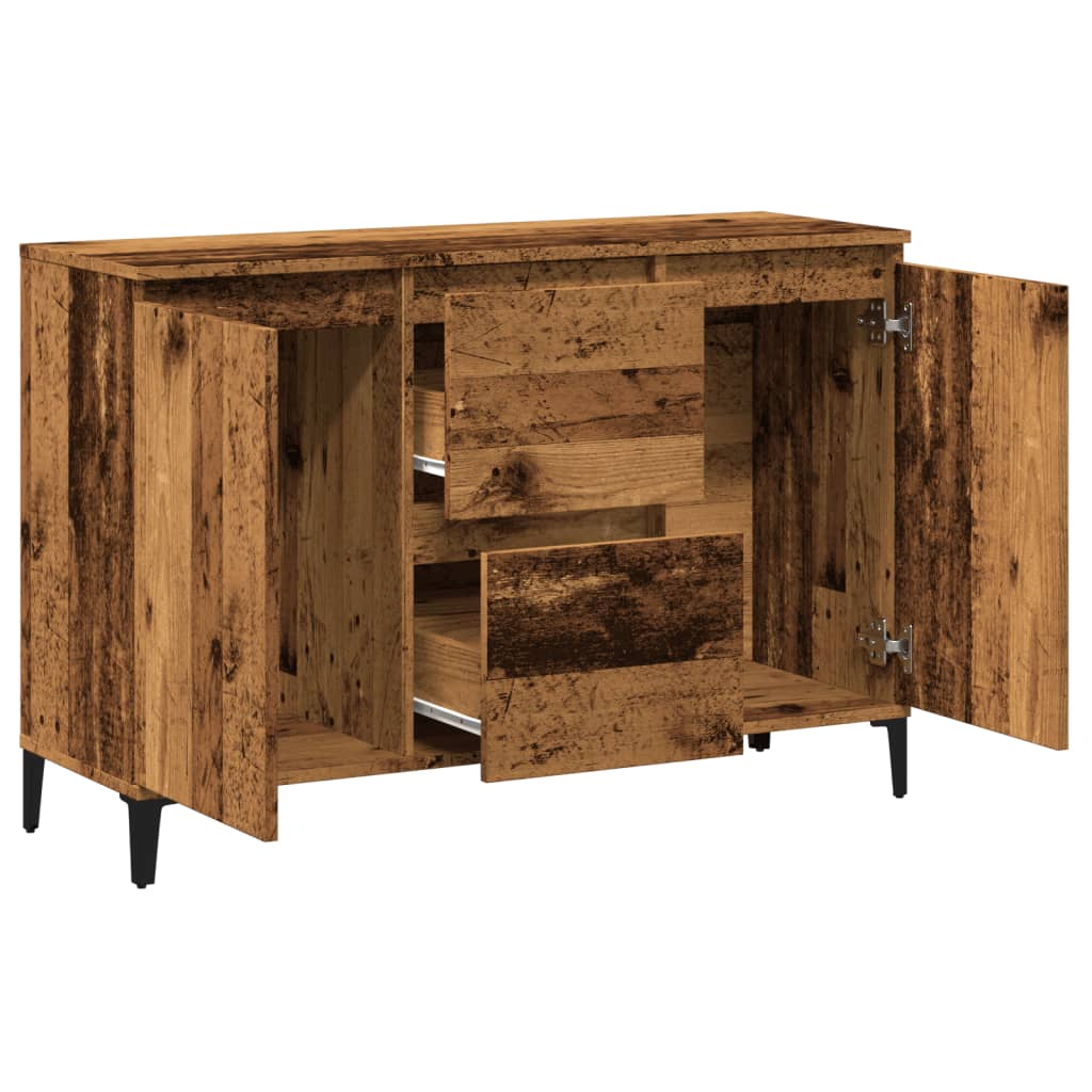 Sideboard Altholz-Optik 102x35x70 cm Holzwerkstoff