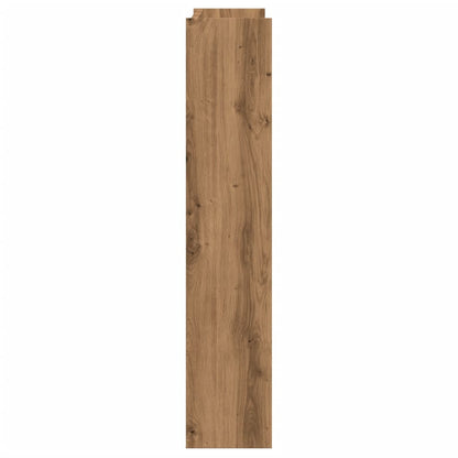 Wand-Schuhregal Artisan-Eiche 80x18x90 cm Holzwerkstoff