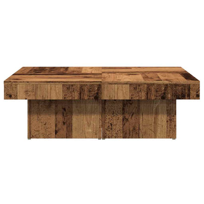 Couchtisch Altholz-Optik 90x90x28 cm Holzwerkstoff