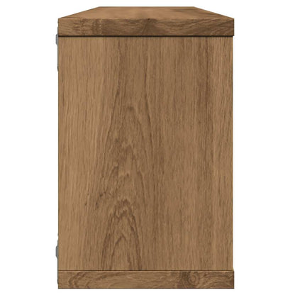 Wandregale 6 Stk. Artisan-Eiche 60x15x23 cm Holzwerkstoff