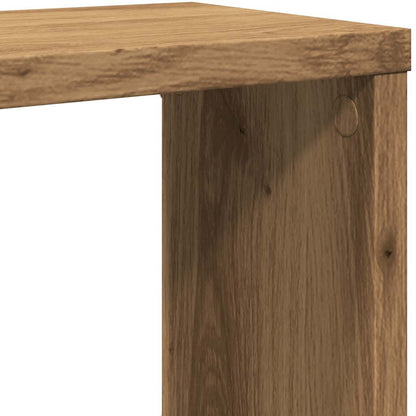 Wandregale 6 Stk. Artisan-Eiche 60x15x23 cm Holzwerkstoff