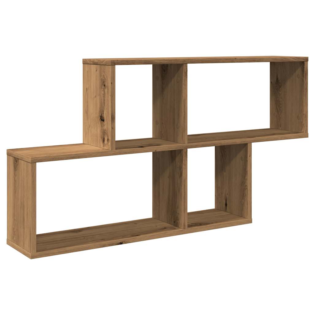 Wandregal Artisan-Eiche 100x18x53 cm Holzwerkstoff