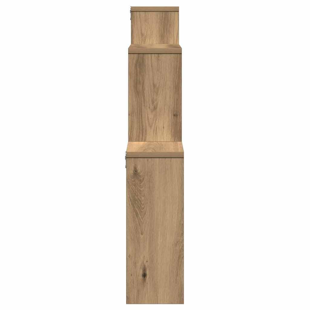 Wandregal Artisan-Eiche 80x15x78,5 cm Holzwerkstoff