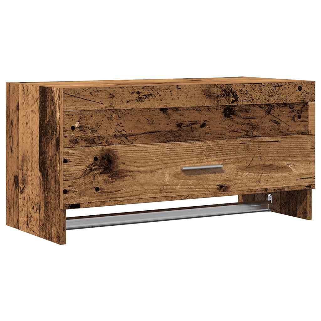 Kleiderschrank Altholz-Optik 70x32,5x35 cm Holzwerkstoff