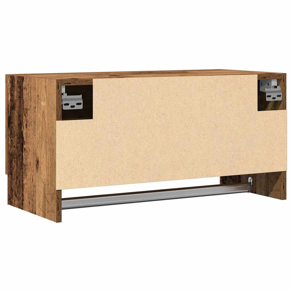 Kleiderschrank Altholz-Optik 70x32,5x35 cm Holzwerkstoff