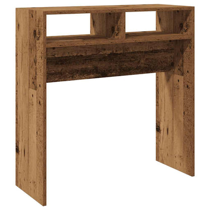 Konsolentisch Altholz-Optik 78x30x80 cm Holzwerkstoff