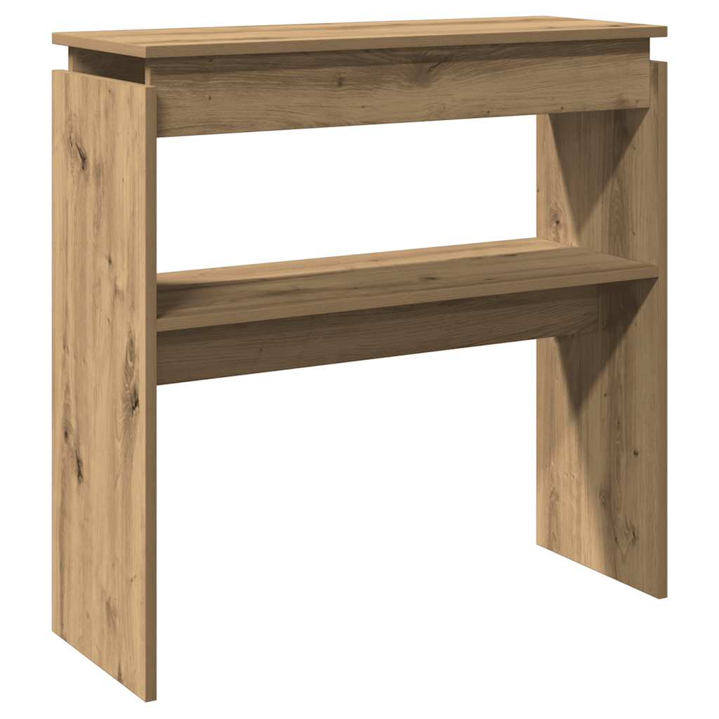 Konsolentisch Artisan-Eiche 80x30x80 cm Holzwerkstoff