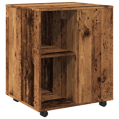 Rollschrank Altholz-Optik 60x53x72 cm Holzwerkstoff