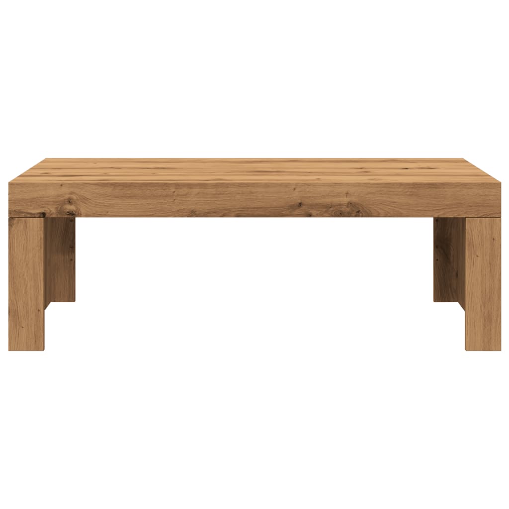 Couchtisch Artisan-Eiche 102x50x35 cm Holzwerkstoff