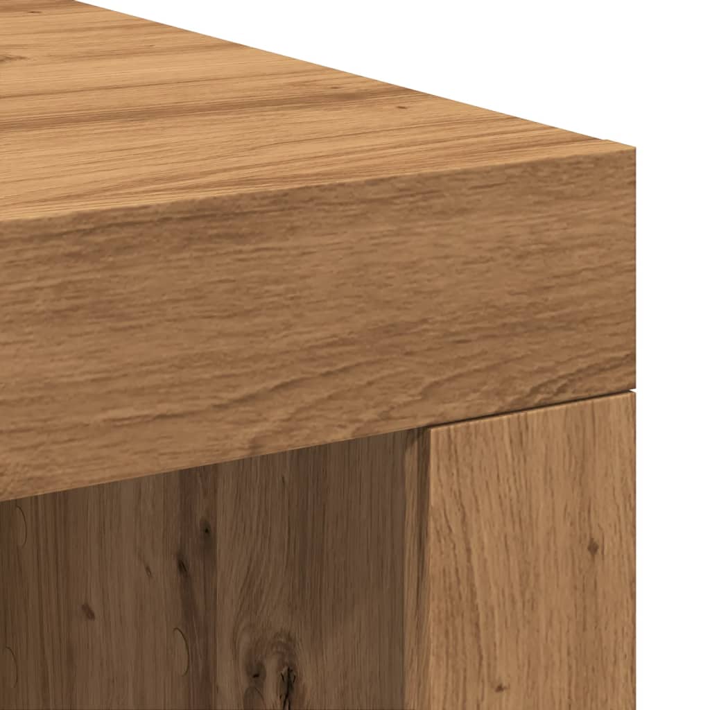 Couchtisch Artisan-Eiche 102x50x35 cm Holzwerkstoff