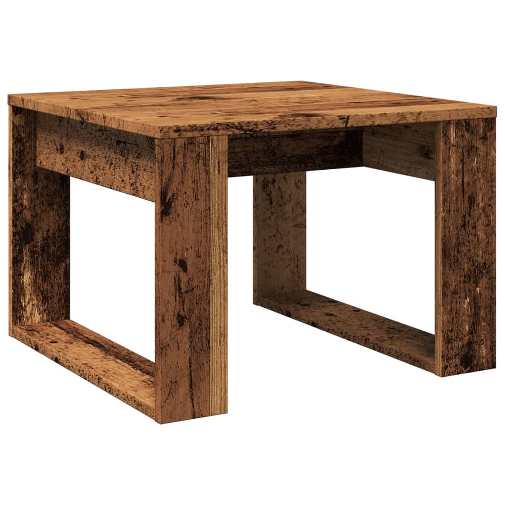 Beistelltisch Altholz-Optik 50x50x35 cm Holzwerkstoff